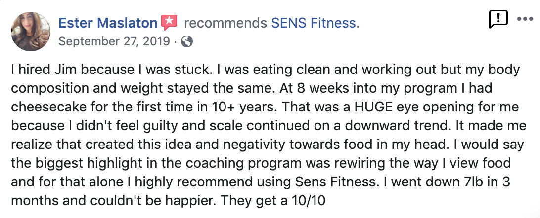 a slim down sens