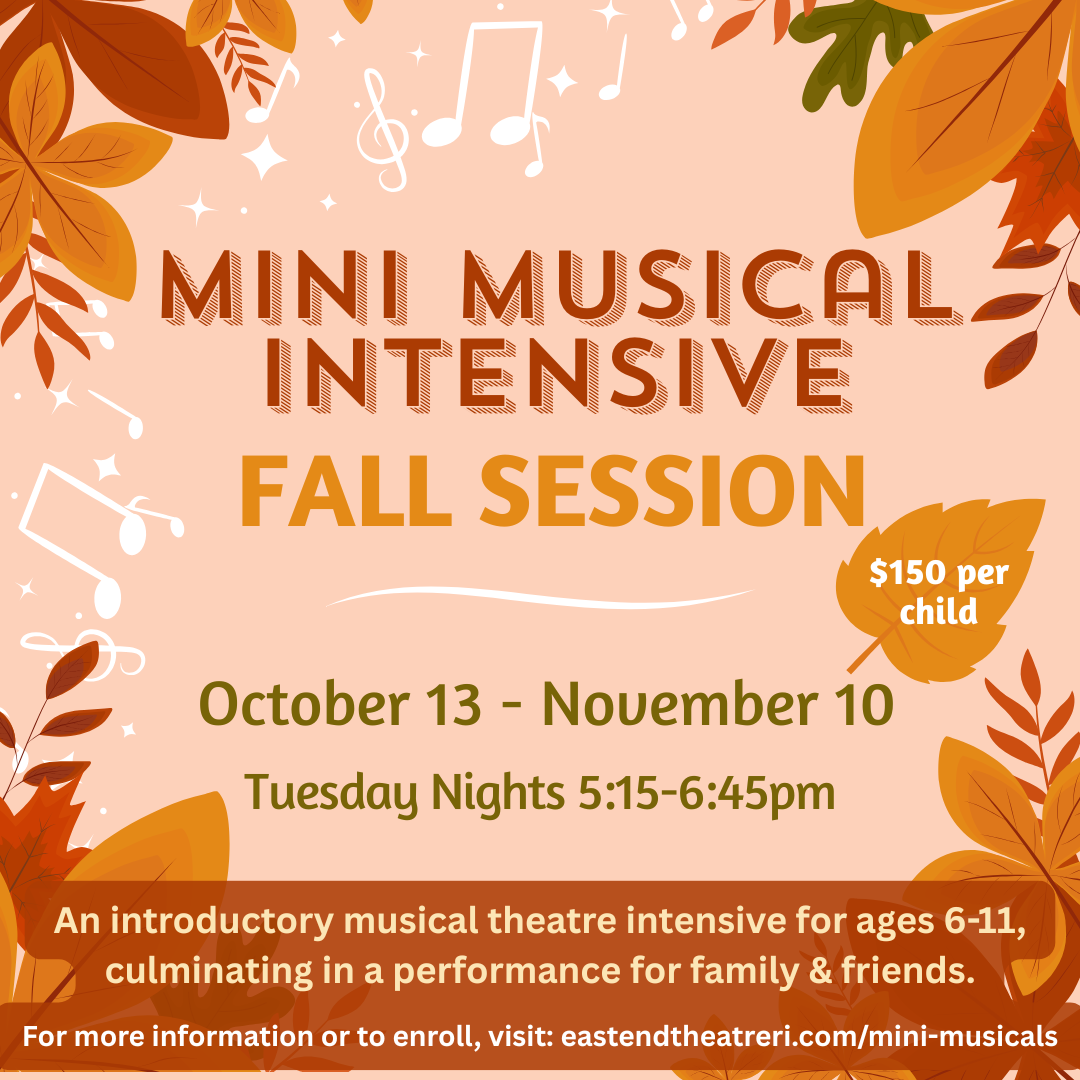 Fall Mini Musical Registration Opens