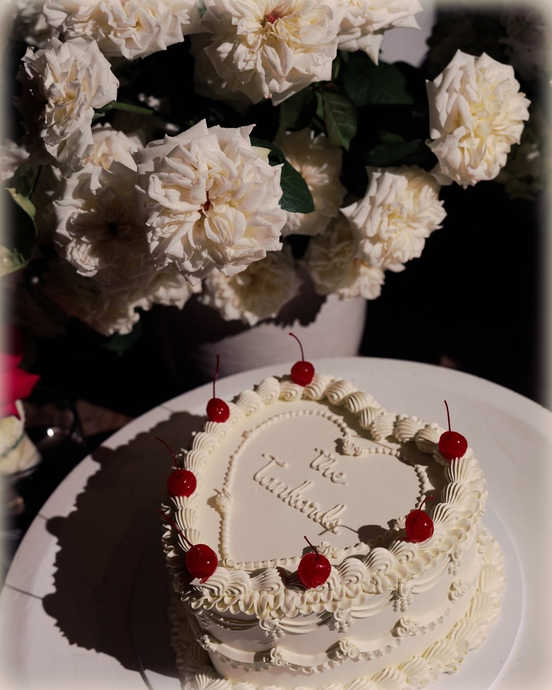 Romance is in the details 🍒 💌🐚 

photography @catherinenemanic 
motion @belafonte_films 
venue @manlypavilion @theboathousegroupevents 
dress @kyhabride 
florals @themarmaladeskyau 
jewellery @leil.jewellery 
hmu @gemmanicholshairandmakeup 
cake @