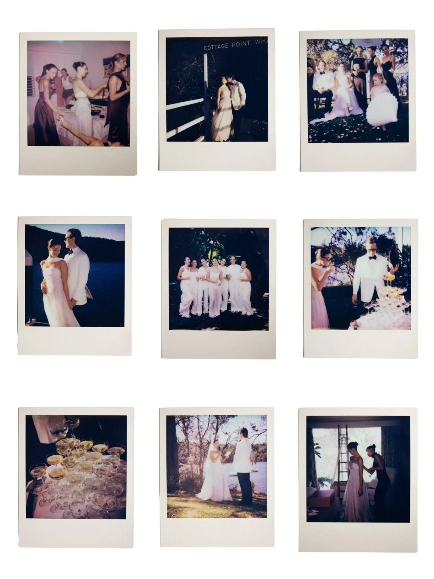 Tallulah + Teddy on vintage @polaroid

one of my favourite mediums to add a raw candidness to your bridal memories 🤍

photography @catherinenemanic
styling, coordination + catering @gallivantgroup @chefseanyoung
venue @eloueracottagepoint
dress @let