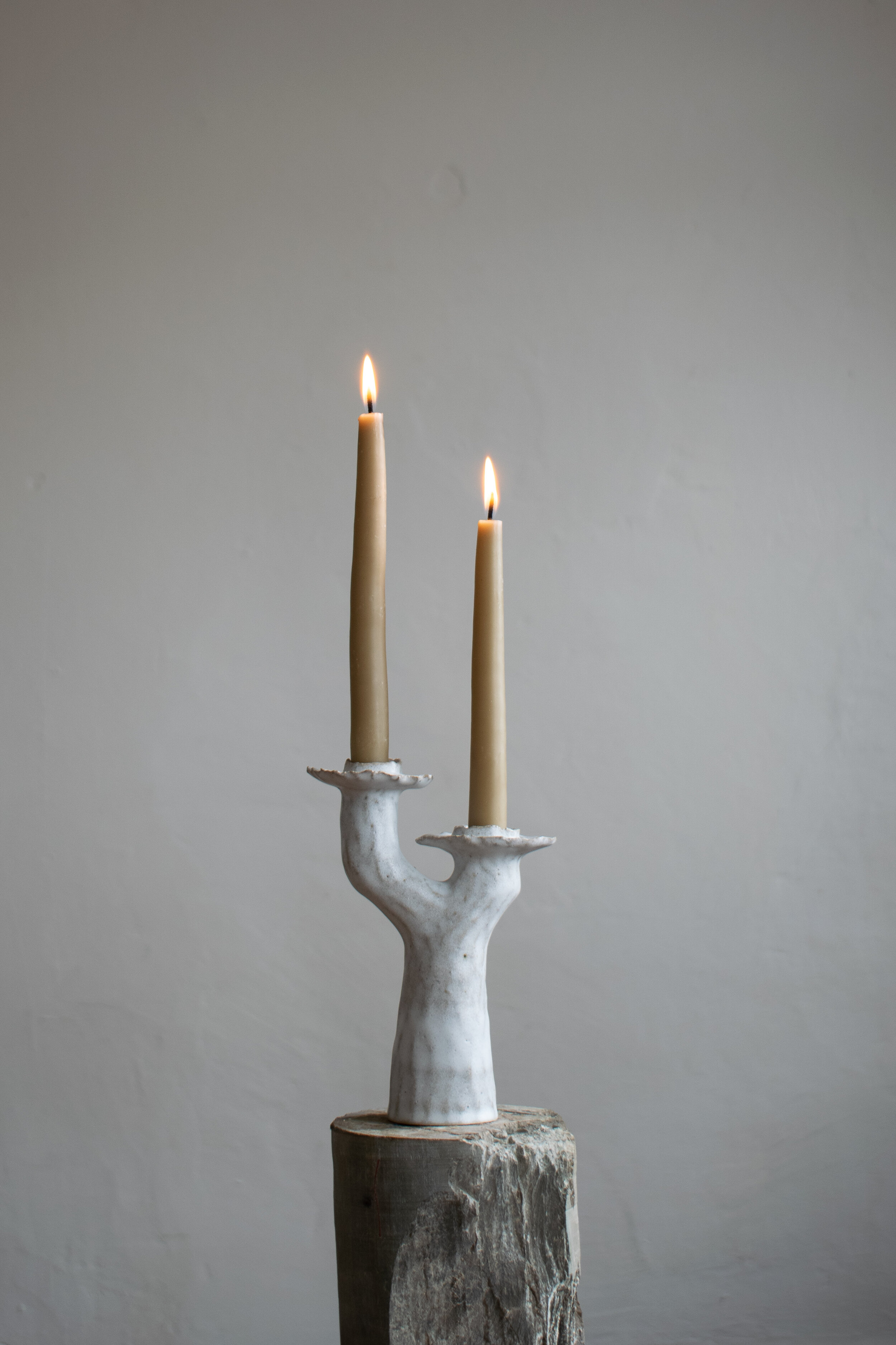 Lumena Double Candle Holder 