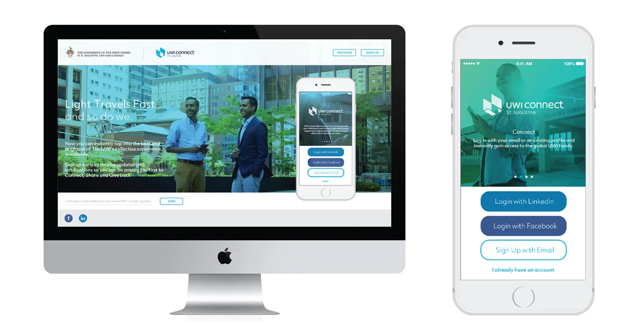 University of the West Indies alumni app, UWI Connect