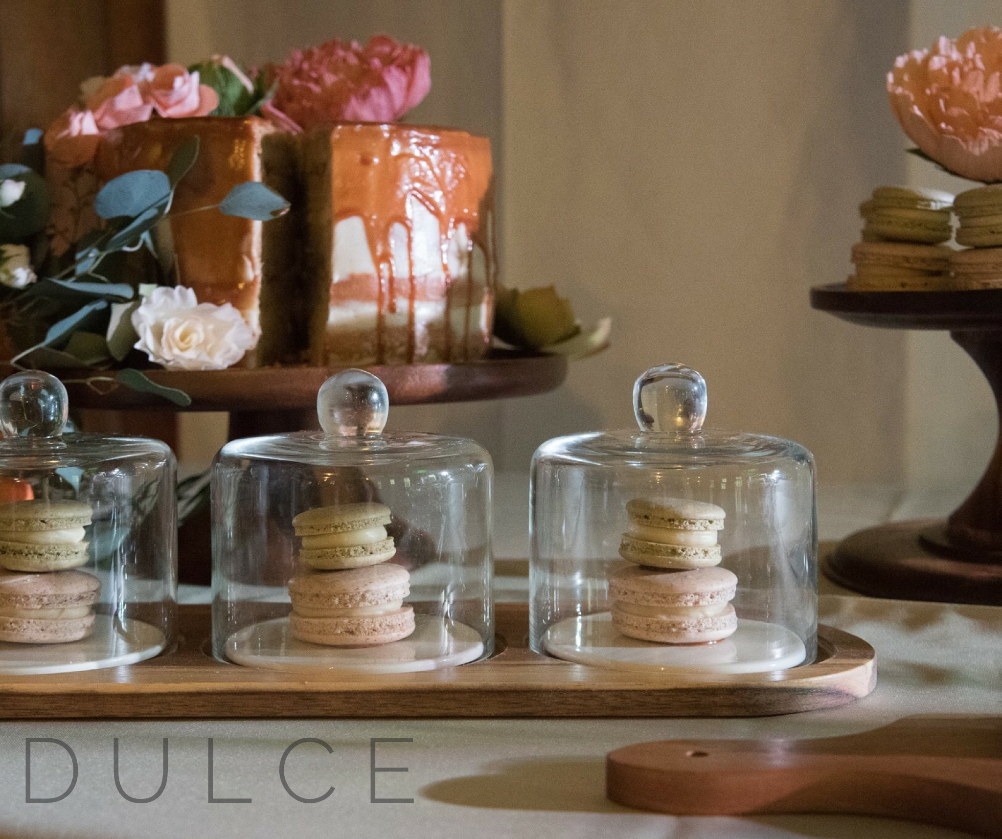 Southern Peach Drip Cake