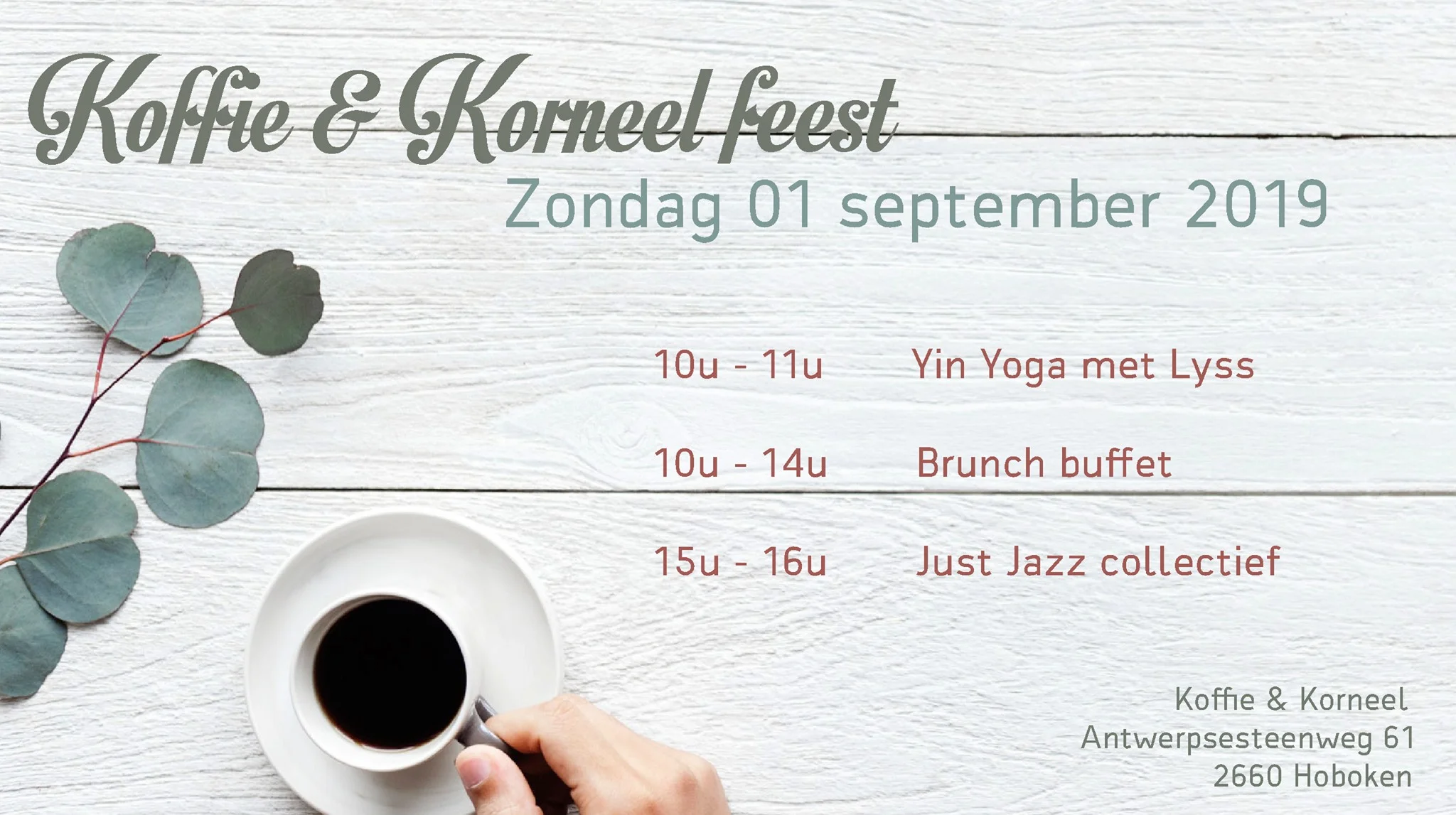  Koffie &amp; Korneel viert feest