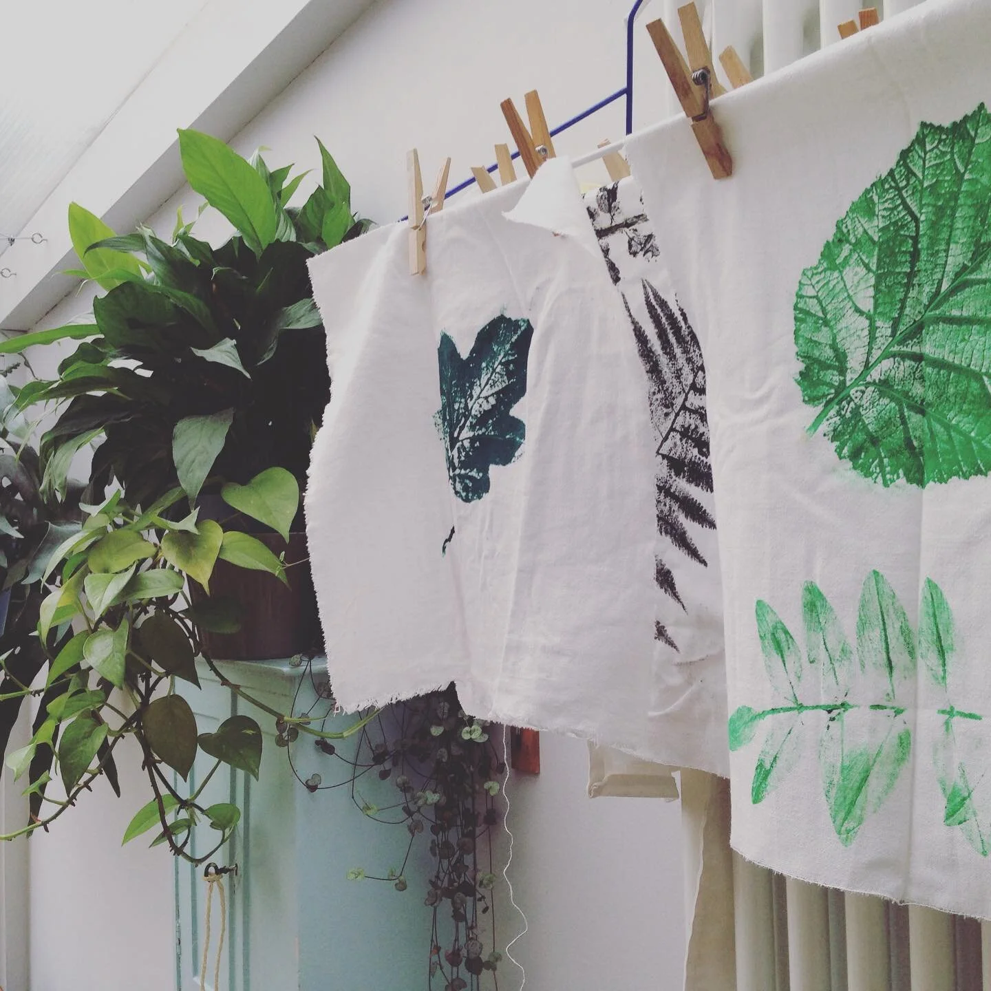 Botanical Printing met "Hausgemacht"