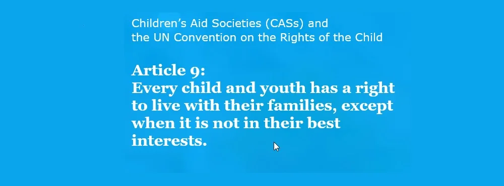 UN & Children's Aid Societies