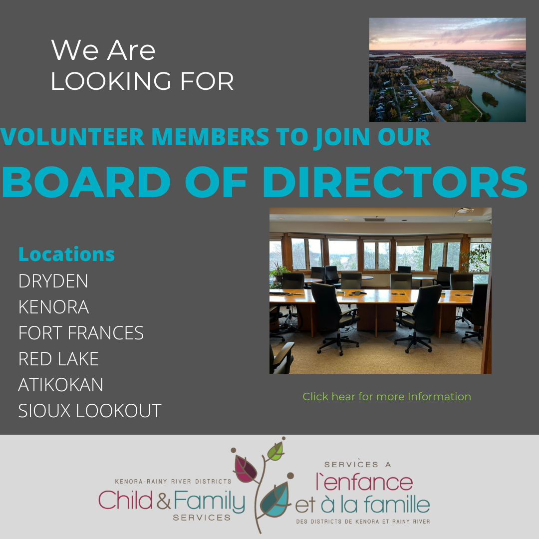 Join the Board of Directors for KRRCFS