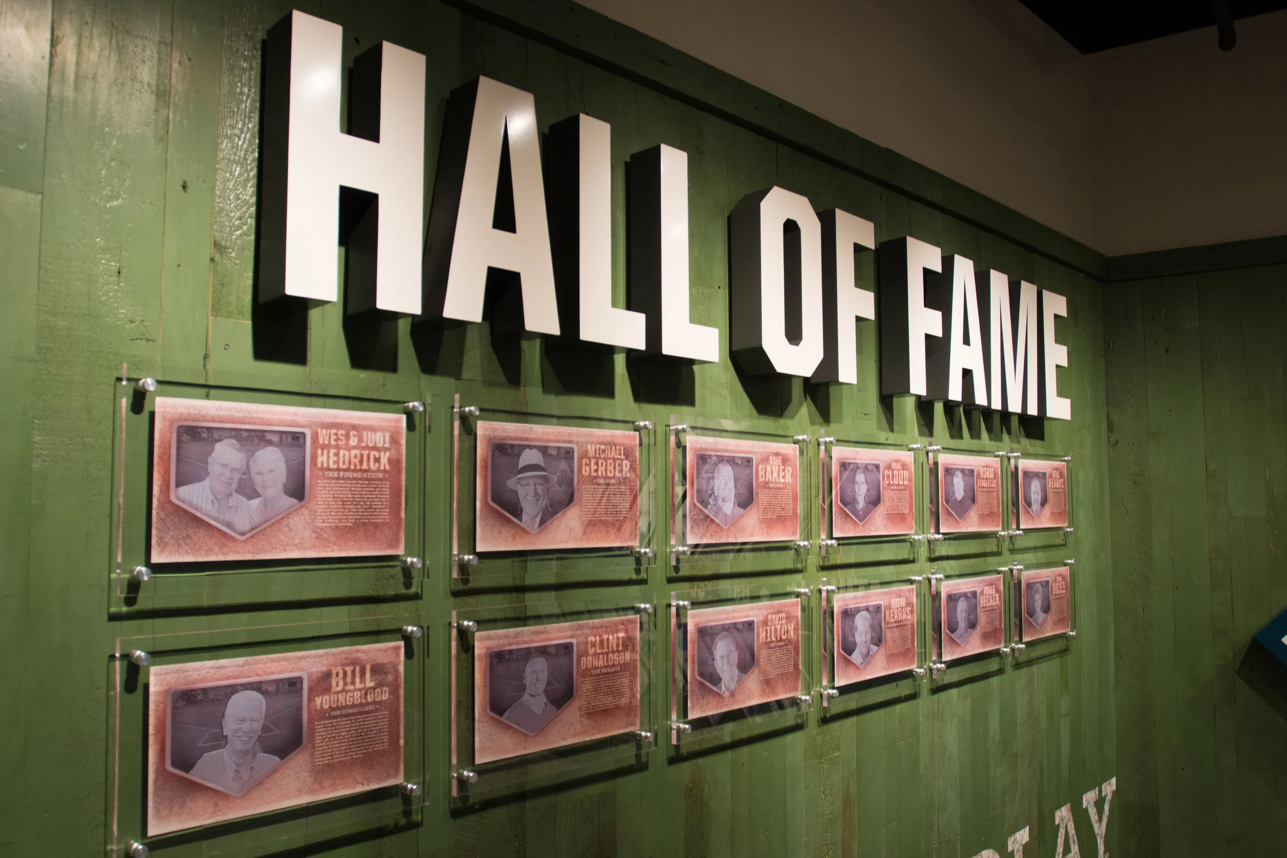 Hall Of Fame Wall | Pro Athlete, Inc.