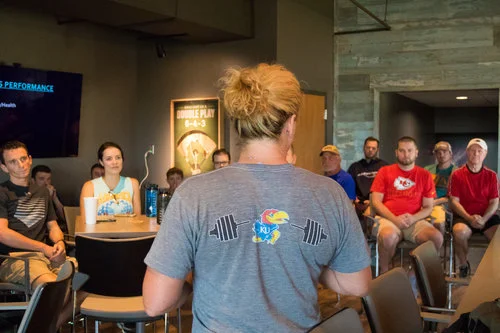KU Basketball Strength Coach Drops Knowledge on Pro Athlete