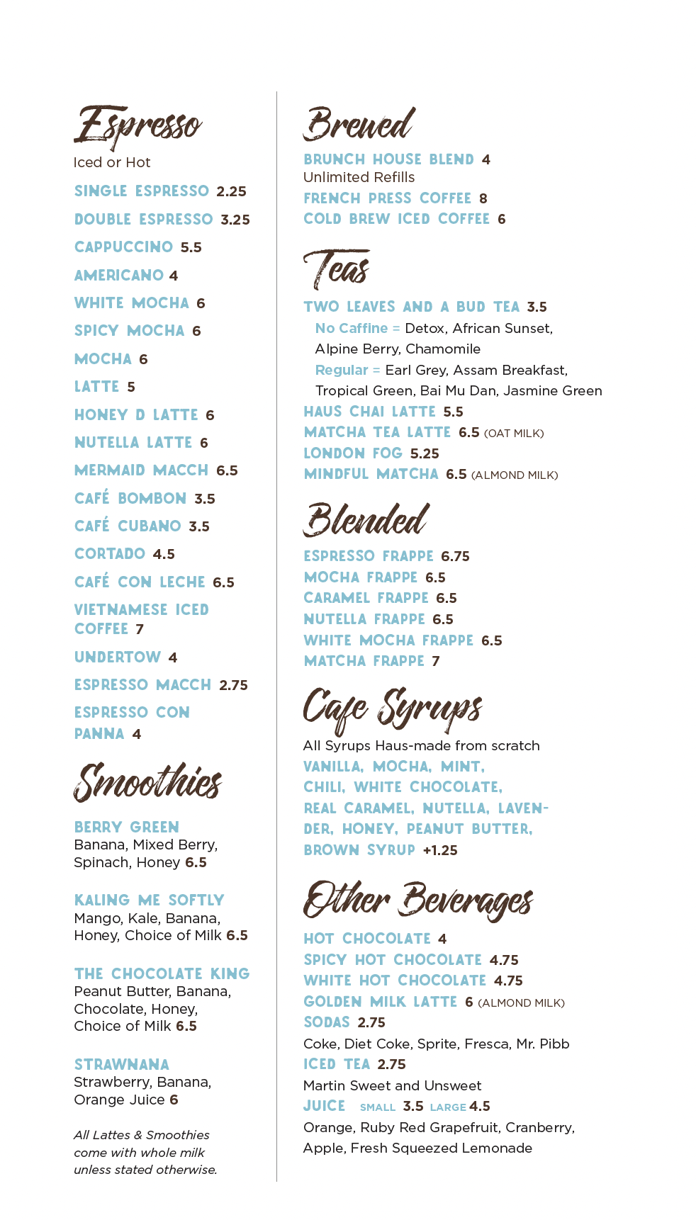 Jax Beach Brunch Haus