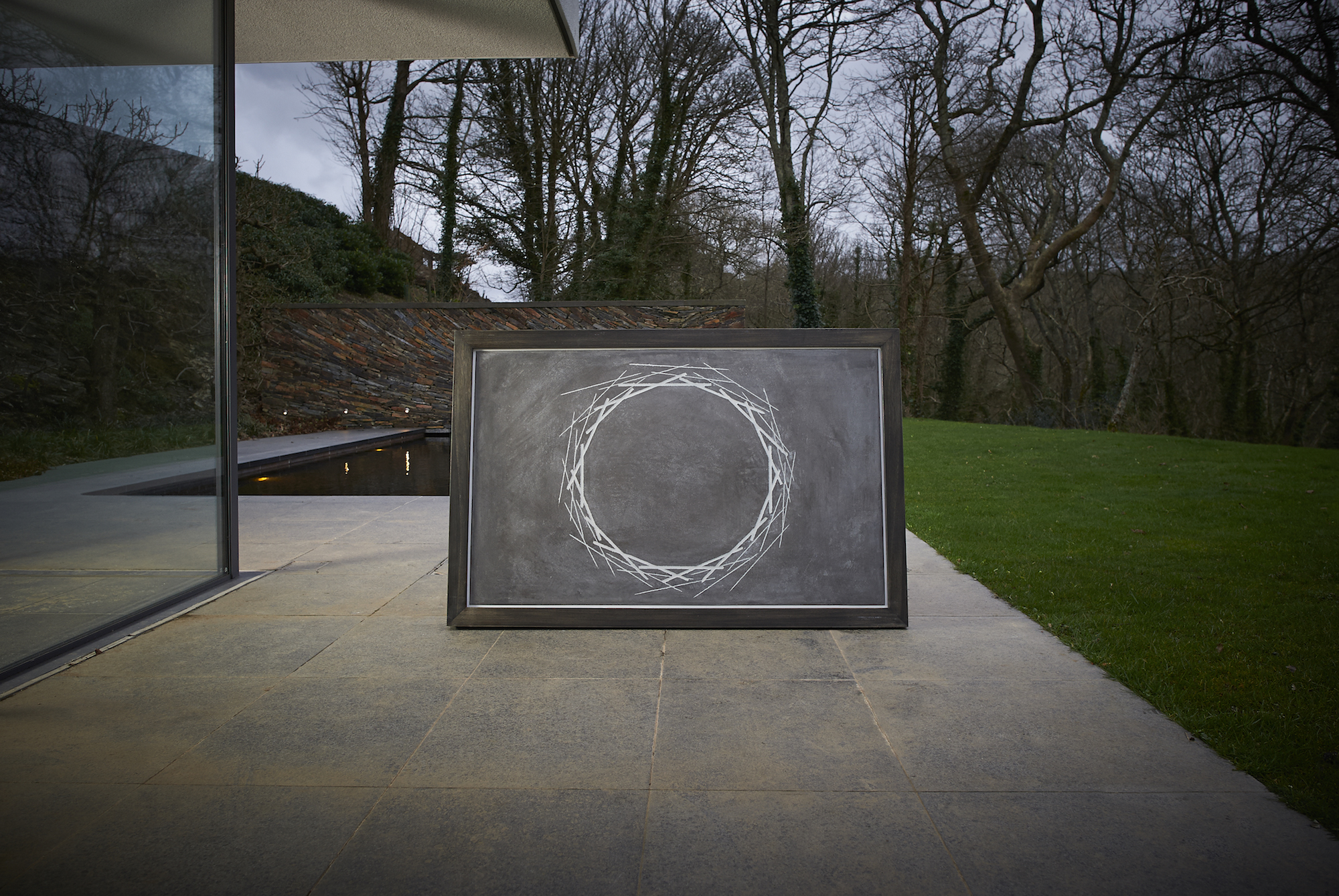 BLACK GWAVAS: 80 x 120cm / 80 x 80cm - from £1800 framed