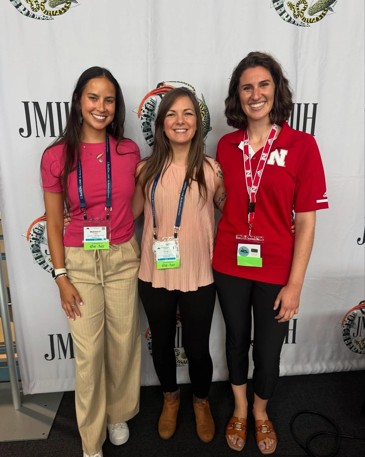 This past weekend, our lab traveled to St. Paul for the annual Joint Meeting of Ichthyologists and Herpetologists!

Madison did her first poster presentation on her progress so far in her master&rsquo;s research! Then, Baylie presented on one of the 