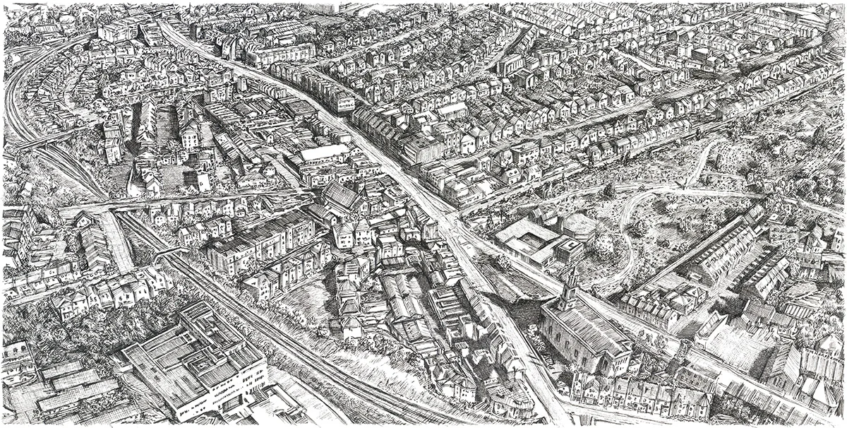 West Norwood from the South West