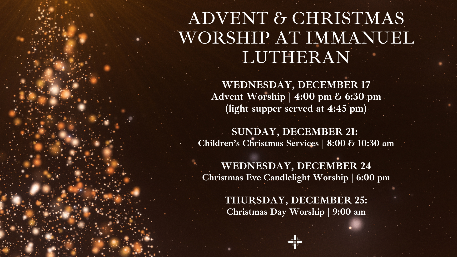 Christmas Day Worship Service