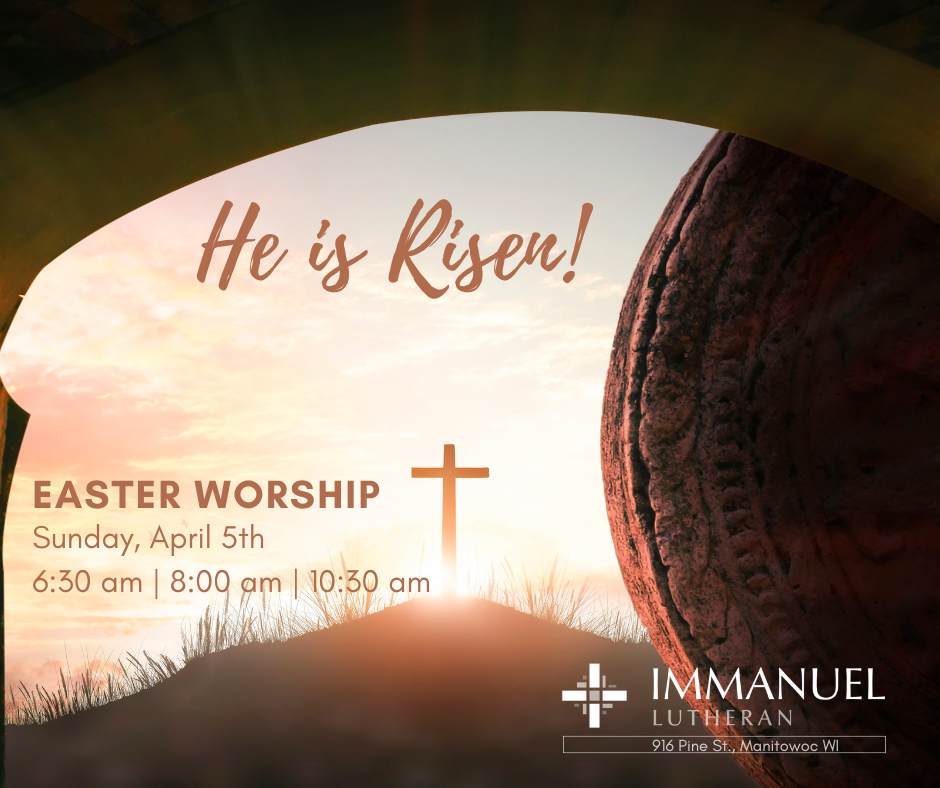 Easter Sunday Services - 6:30am, 8:00am &amp; 10:30am