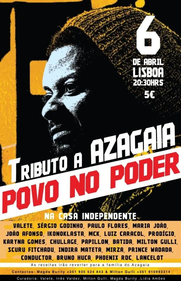 Tributo a Azagaia na Casa Independente