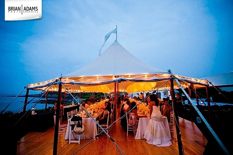 Malloy Weddings | New England wedding planner | Maine coast tented wedding