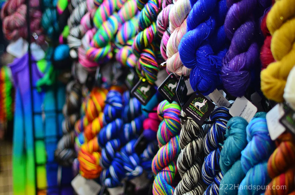 Wild Hare Fiber Booth MDSW 2017