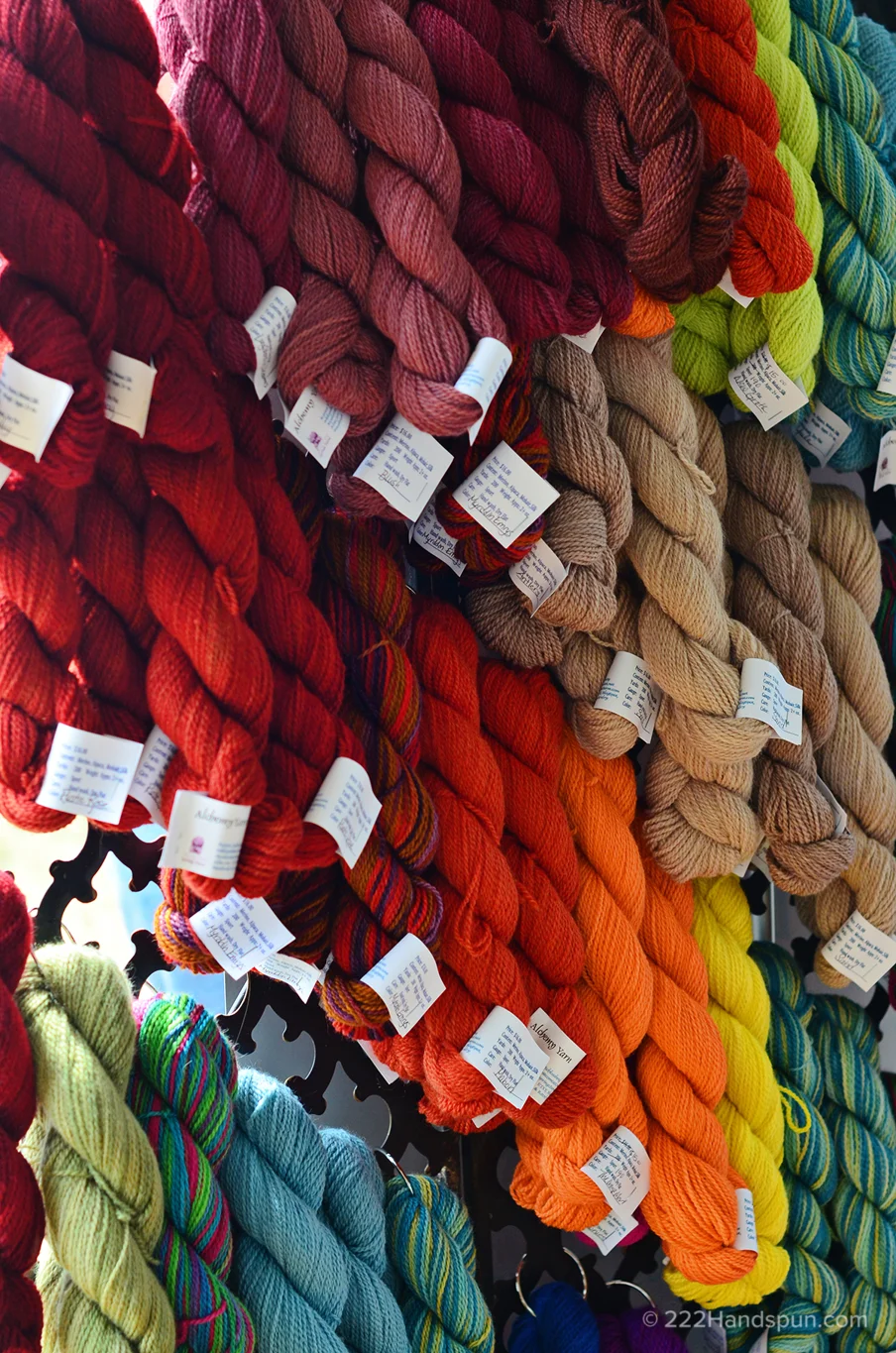 Avalon Springs hand dyed yarn MDSW 2017