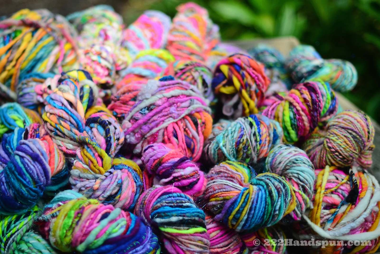 222 Handspun Art Yarn