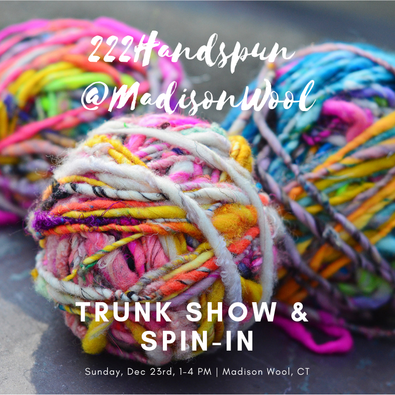 Trunk Show and Spin-in at Madison Wool