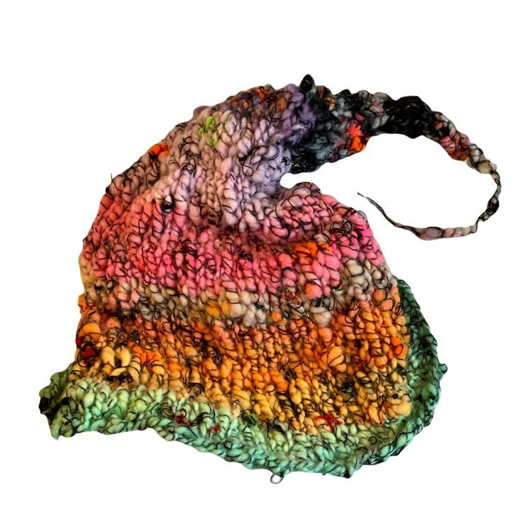Free Halloween Witch Hat Knitting Pattern For Handspun Yarn