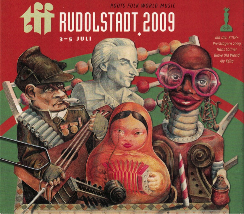 《TFF⾳樂節現場 CD&DVD 》/ TFF Rudolstadt 2009