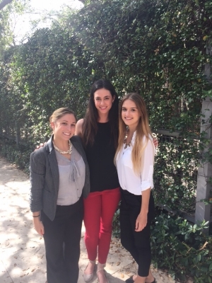 #dreamteam !!! This was that fun day at The University of Miami, and Megan and her mentor Amanda are definitely a dynamic duo. This photo calls for two congratulation shotouts: Congratulations on your promotion Amanda to the West coast Chartwells Region, and Congratulations Megan who will be taking over in Amanda's role as the Marketing Manager at the University of Miami!