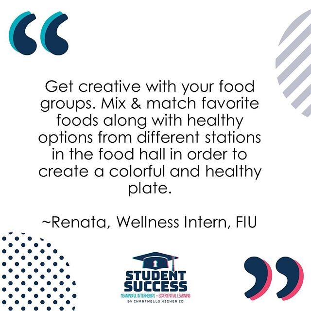 #WellnessWednesday tip and food hall hack from Renata, our Wellness Intern at FIU. 🎥 Check out our stories today for more nutritious tips! 
#NationalNutritionMonth #FIUFoodies #healthandwellness #wellness #nutrition #studentsuccess #chestudentsucces