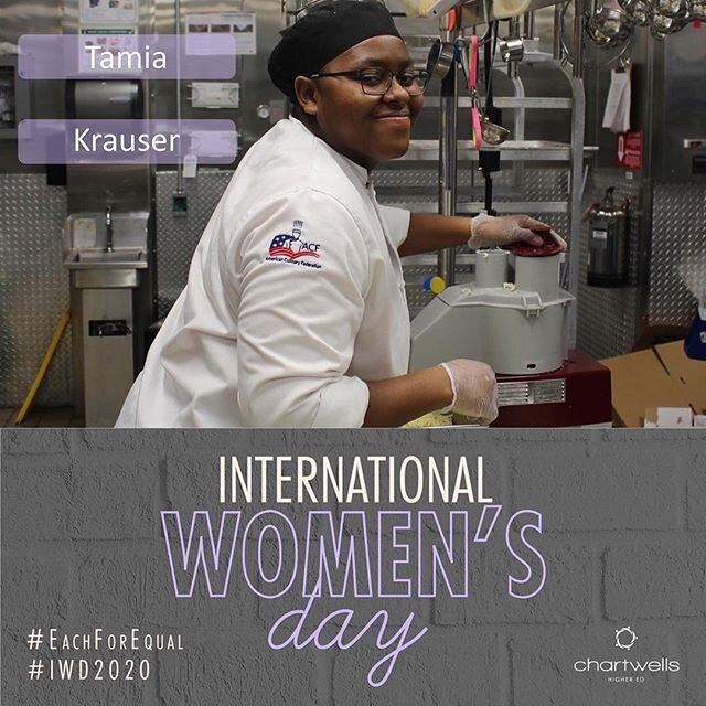 #fbf to International Women&rsquo;s Day recognizing our culinary interns at UNCC. These interns are fierce and a force to be reckoned with in the kitchen. #internationalwomensday #womeninculinary #culinary #studentsuccess #chestudentsuccess #differen