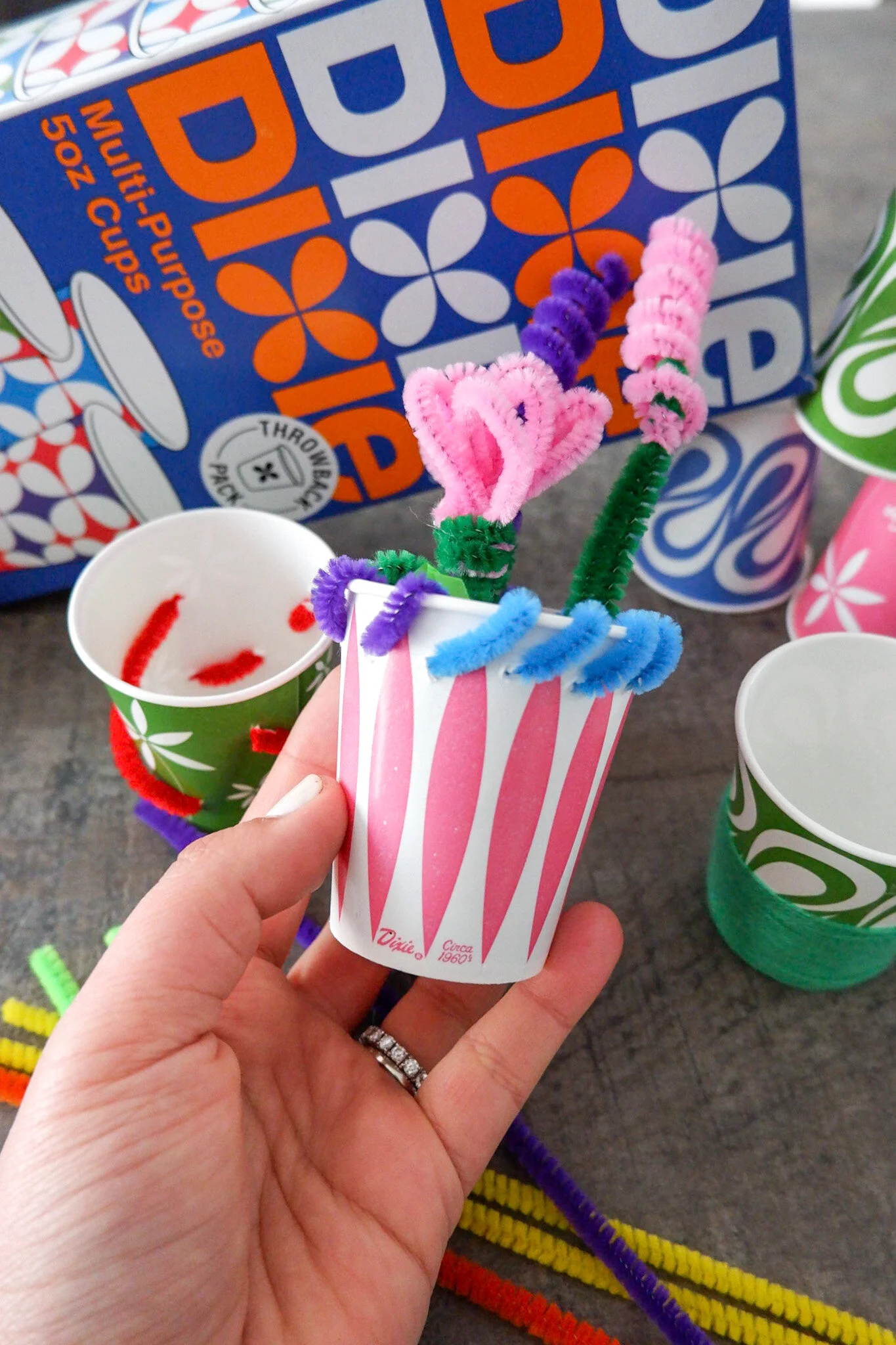 5 Awesome Crafts For Kids Using Dixie Cups Tovah Novak