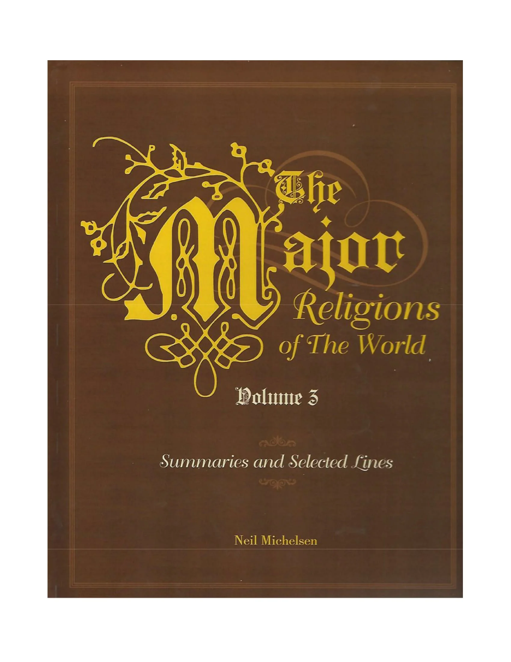 Excerpts fm Major Religions #3