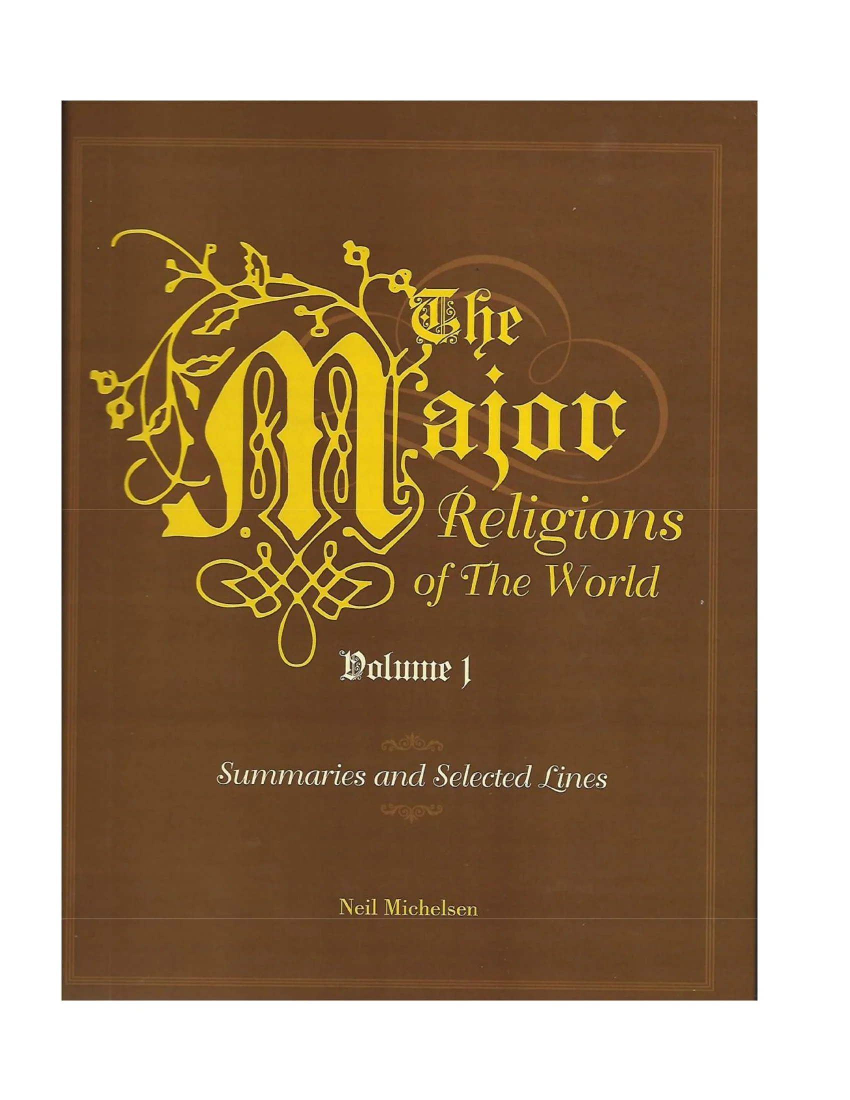 Excerpts fm Major Religions # 1