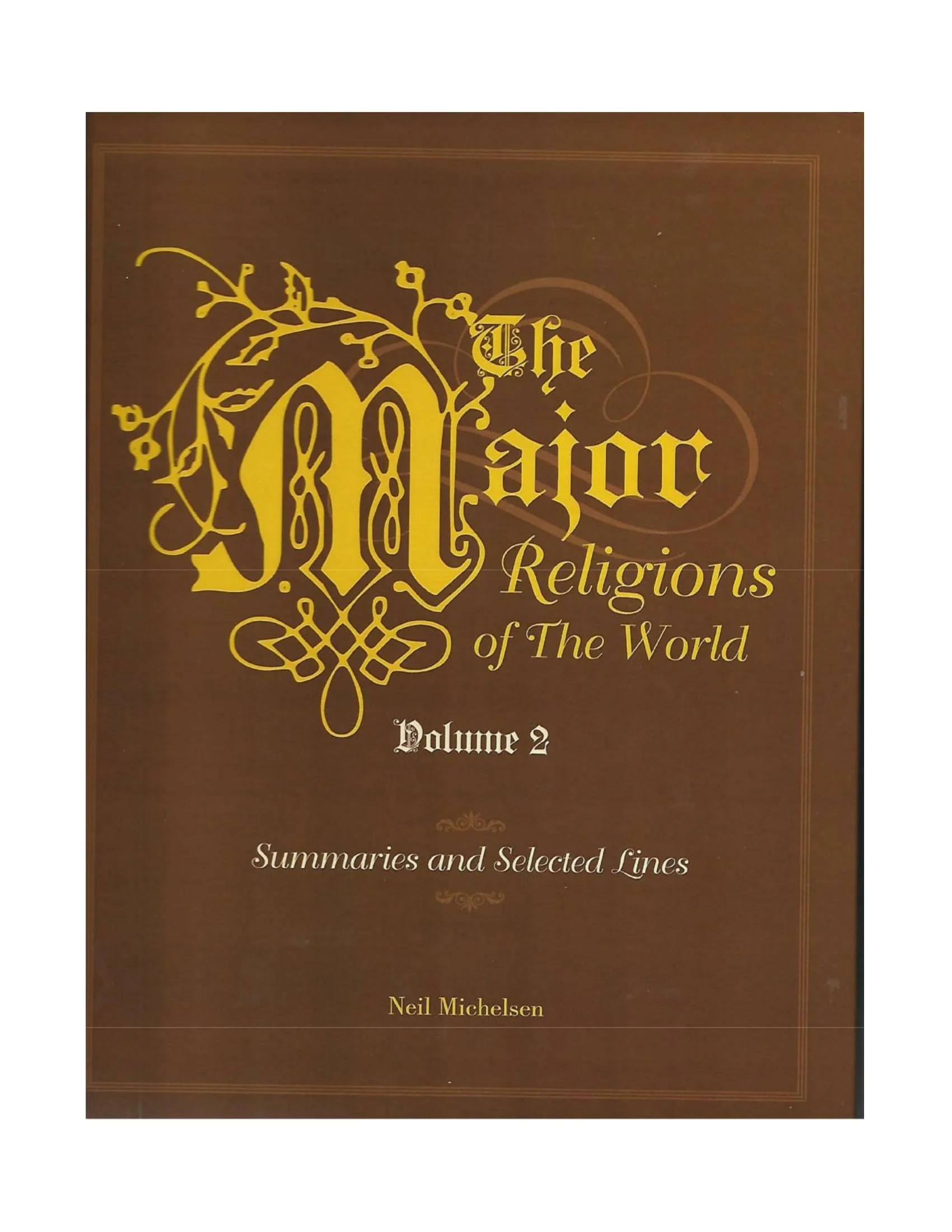 Excerpts fm Major Religions - #2