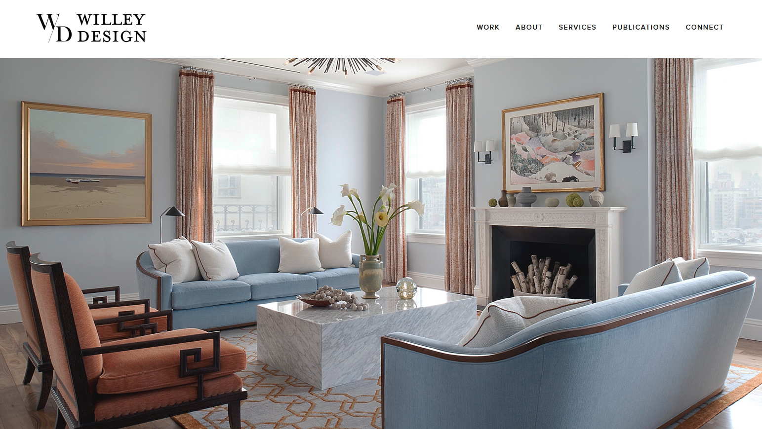 John Willey is a recognized leader in interior design and architectural renovation, specializing in highly curated and customized interiors that appeal to a sophisticated and discerning clientele. John found me via a Google Search (they work!) and we worked closely together to bring this content and image rich website to life, including multiple redundant navigations, creating a very user friendly environment. WILLEYDESIGN.COM