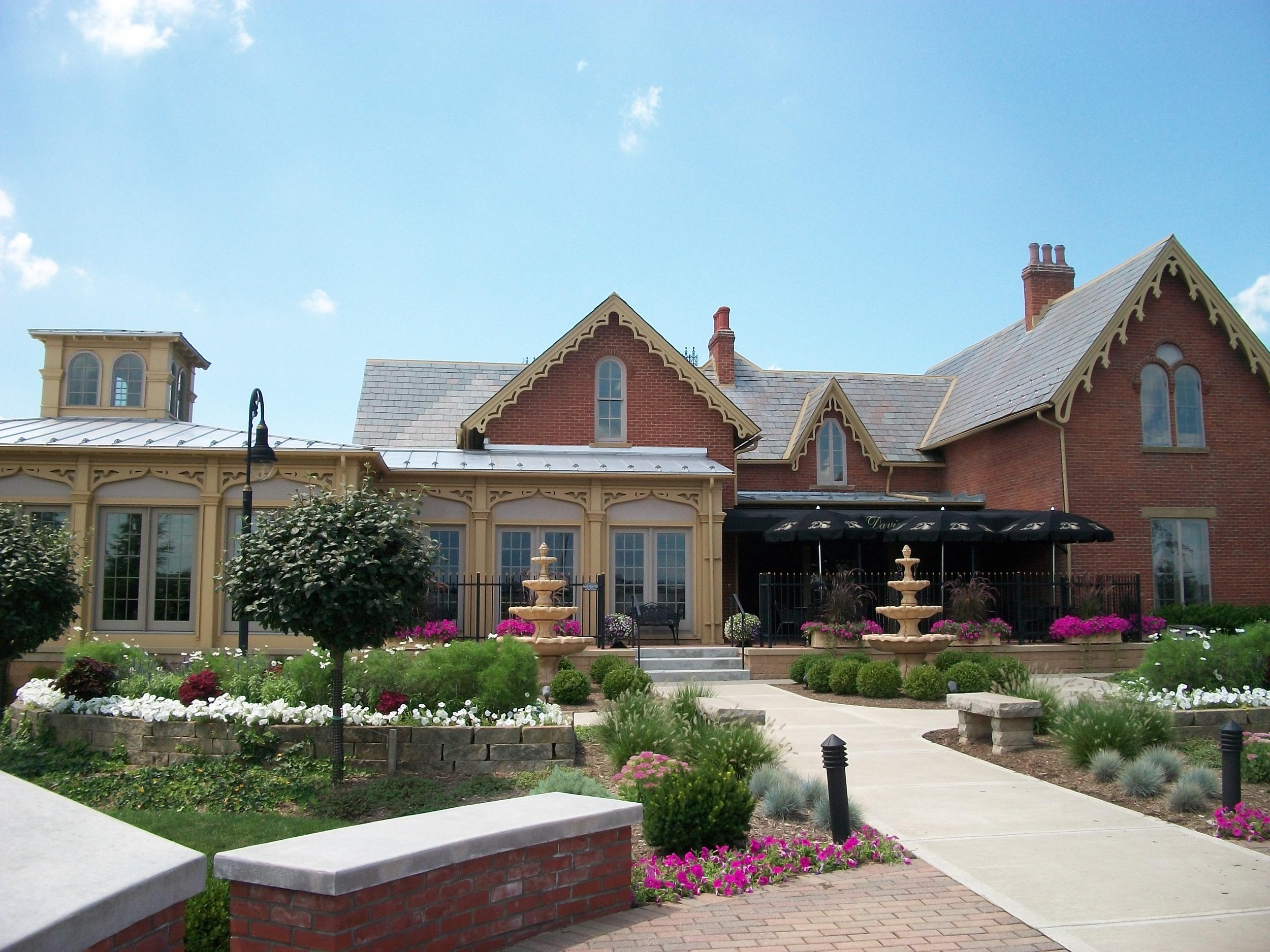 The Davis-Shai House in Heath, Ohio after the 2009 upgrades were completed.