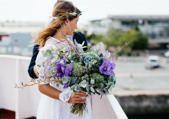 Bride and Grrom Buy a Home