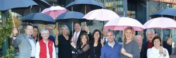 John and Sally Sullivan are here on the far left along with rest of the Buyer’s Edge Real Estate gang.