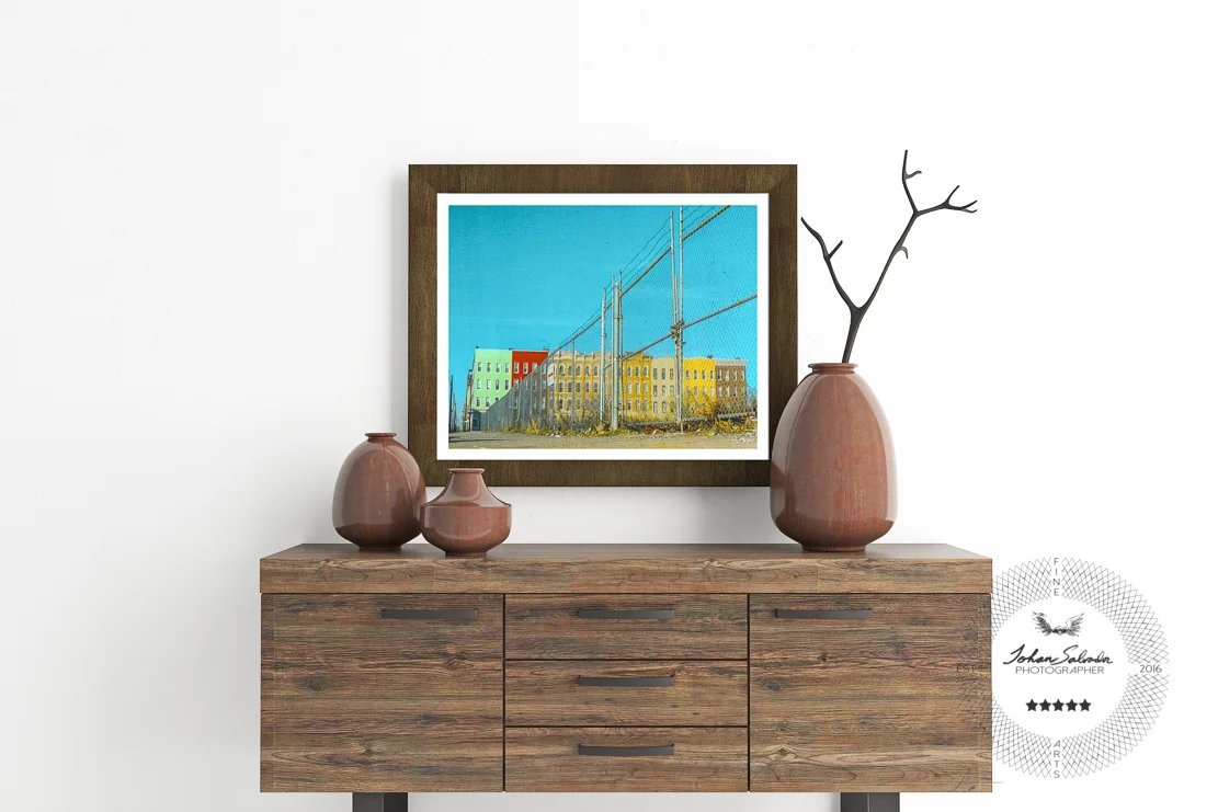 Old New York Brownstones in Colorful Bushwick, Brooklyn - 2008