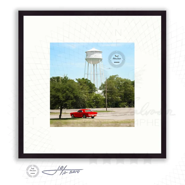 Limited Edition Fine Art Photography Print - Red Hotrod Americana