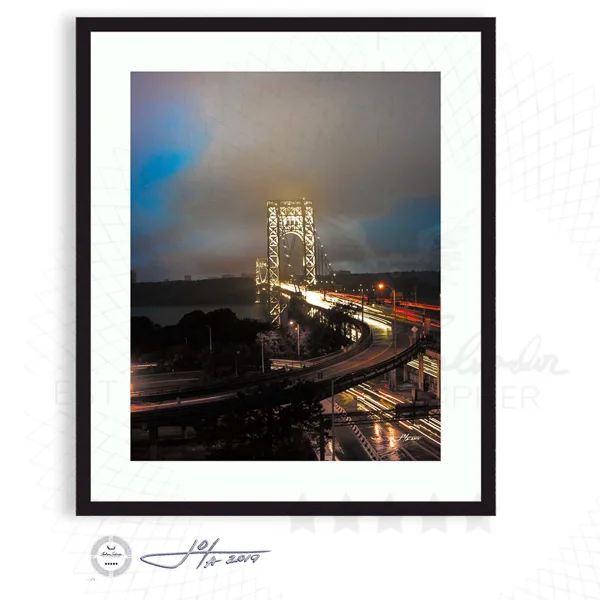 Cityscapes of New York George Washington Bridge - Limited Edition Fine Art Photography