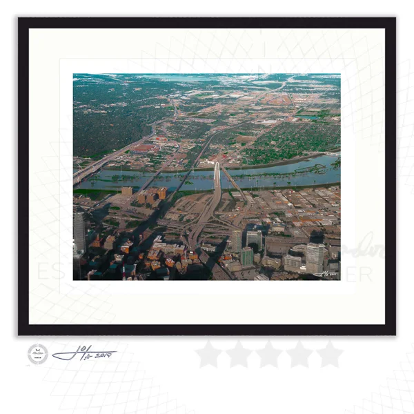 The Trinity River Filling its Banks - Limited Edition Fine Art Photography