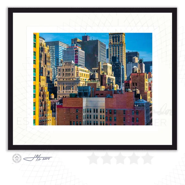 Zooming in on the NYC Skyline - Limited Edition Fine Art Photography