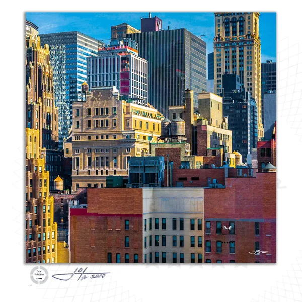 Zooming in on the NYC Skyline - Limited Edition Fine Art Photography