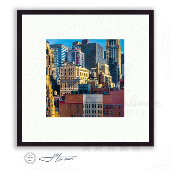 Zooming in on the NYC Skyline - Limited Edition Fine Art Photography