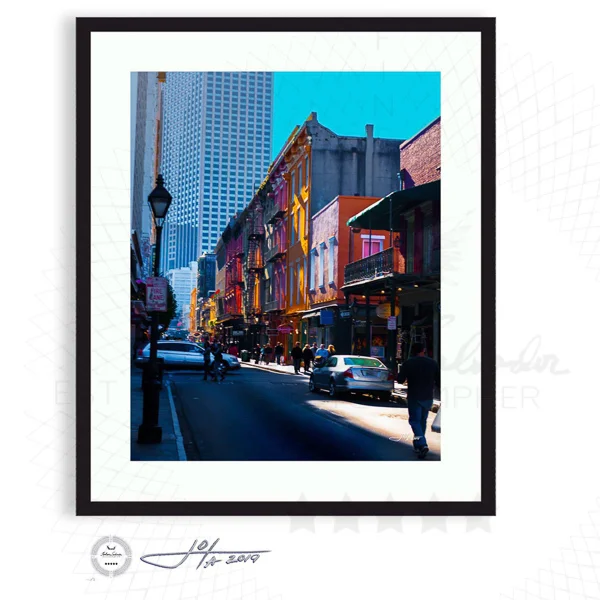 Royal Street In Full Color - Limited Edition Fine Art Photography