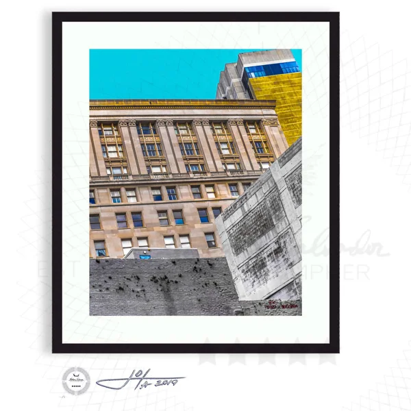 Architectural Abstract Of Downtown New Orleans - Limited Edition Fine Art Photography