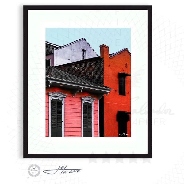 New Orleans Colors - Ursulines Ave  - Limited Edition Fine Art Photography