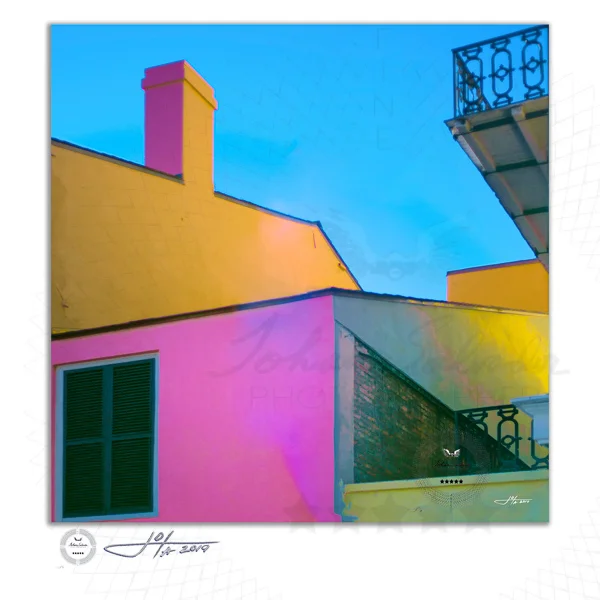 Color Blocking Historic New Orleans  - Limited Edition Fine Art Photography