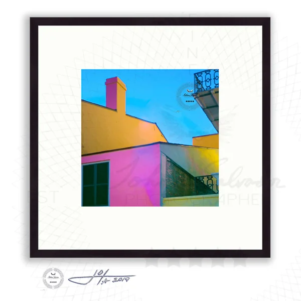Color Blocking Historic New Orleans  - Limited Edition Fine Art Photography